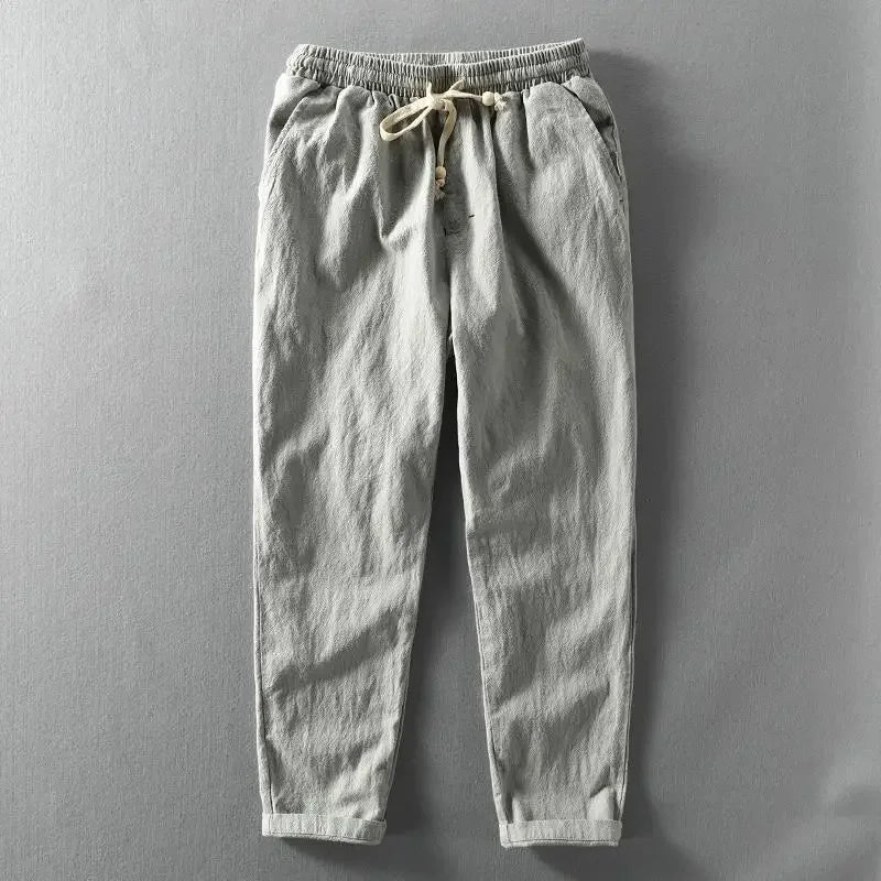 RUBEN | Pantaloni casual in lino