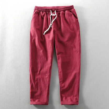 RUBEN | Pantaloni casual in lino