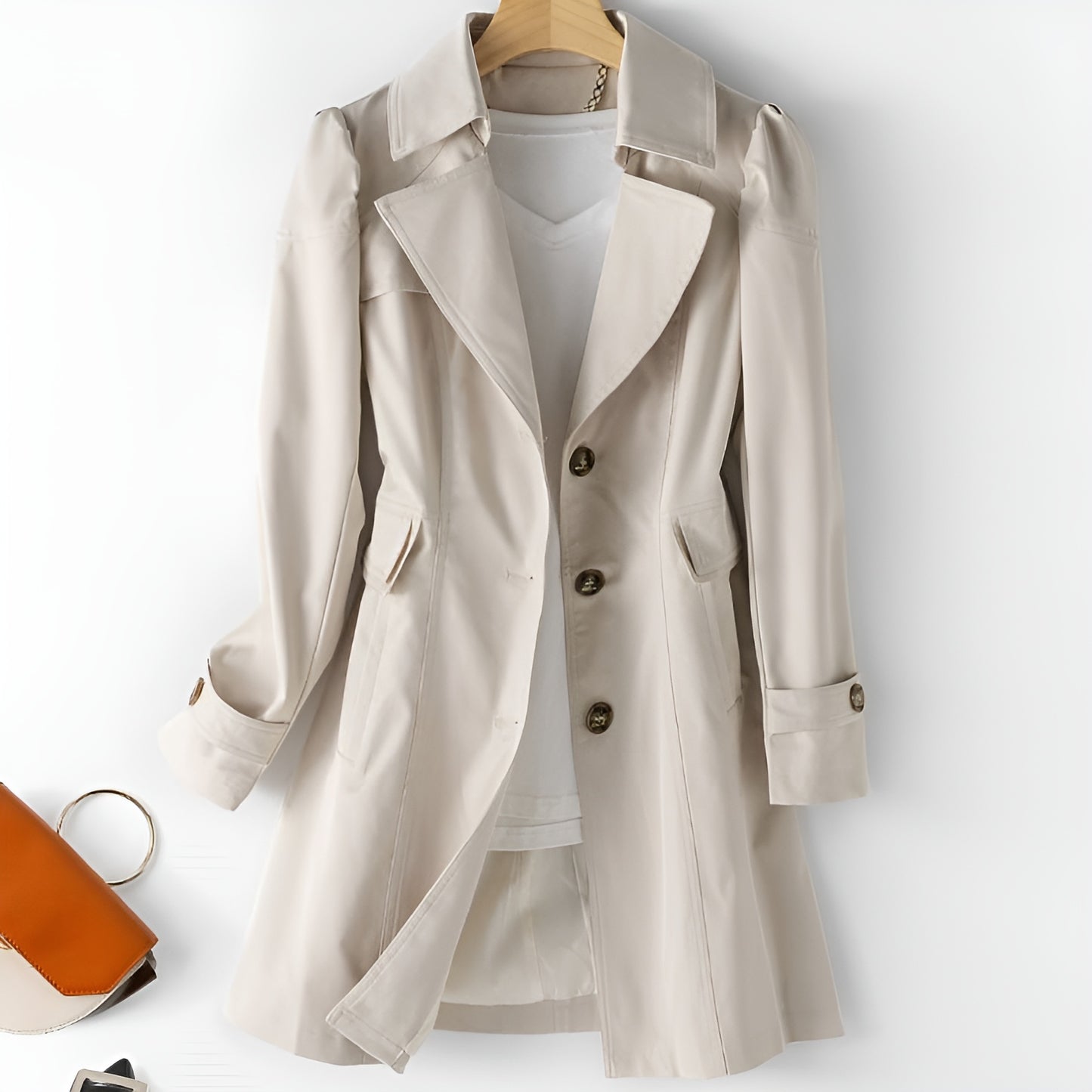 Claramond™ | Tidlös Trenchcoat